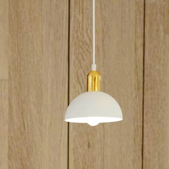 Suspension champignon ronde moderne
