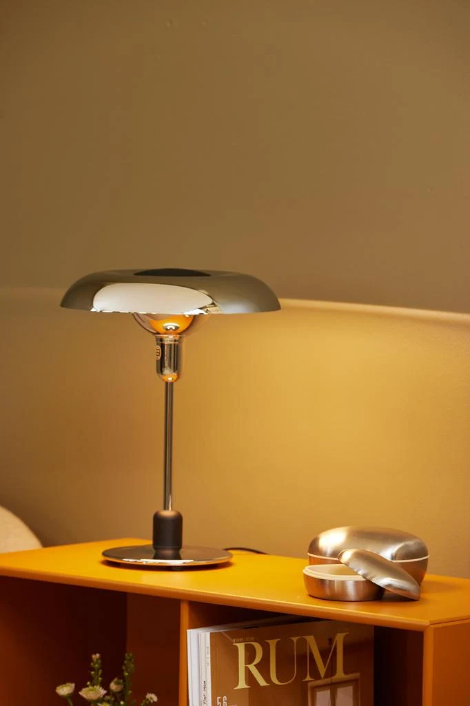Piet Hein RA250 Bordlampe - 120 Års Jubilæumsudgave (Krom/Krom) - Piet Hein