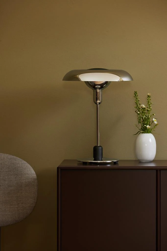 Piet Hein RA250 Bordlampe - 120 Års Jubilæumsudgave (Krom/Krom) - Piet Hein