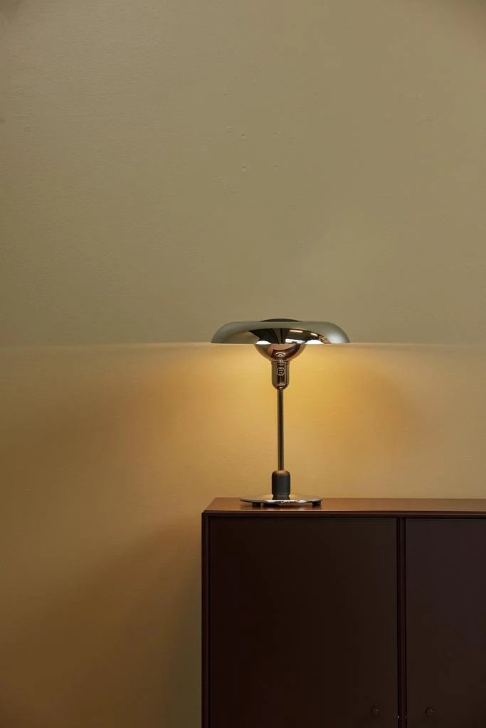 Piet Hein RA250 Bordlampe - 120 Års Jubilæumsudgave (Krom/Krom) - Piet Hein
