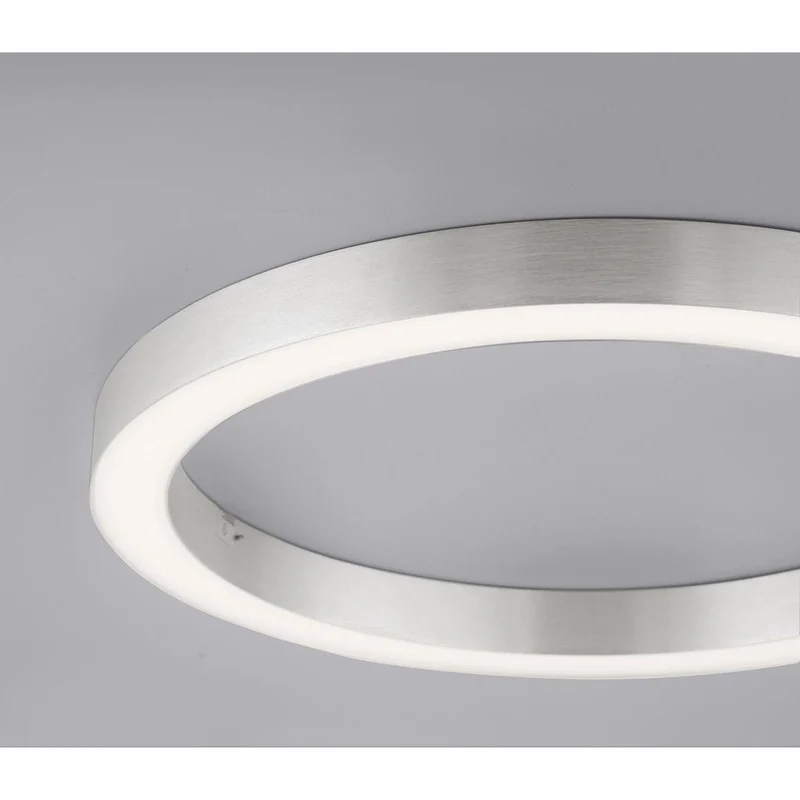 PURE-LINES LOFTSLAMPE LED BØRSTET ALU MED FJERNBETJENING