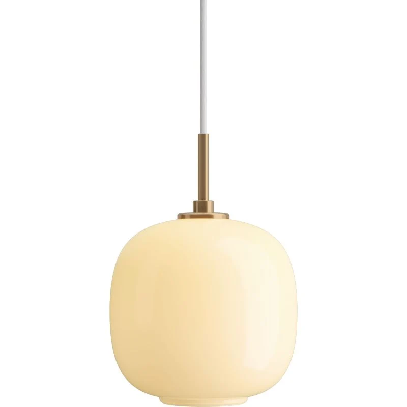 VL45 RADIOHUS - PENDEL Ø250 - PALE YELLOW GLAS