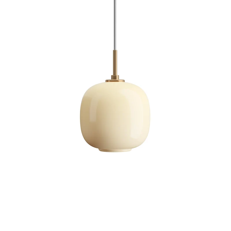 VL45 RADIOHUS - PENDEL Ø175 - PALE YELLOW GLAS