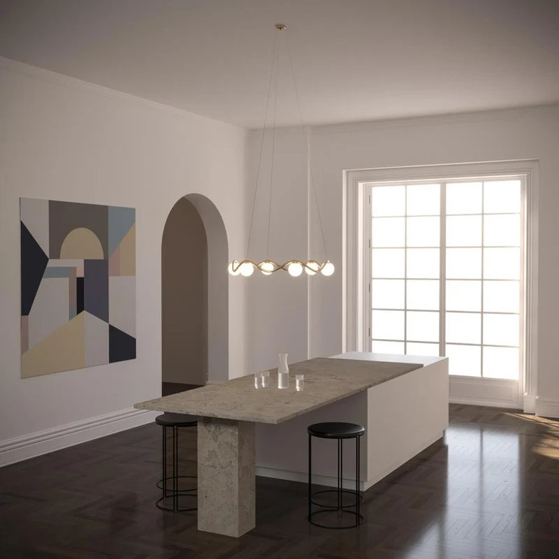 Circle of Life Lysekrone Ø91 - Rebello Decor