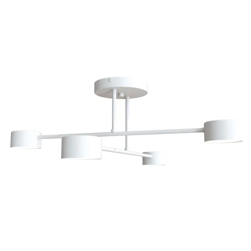 Plafonnier Contemporain Noir pour Salon