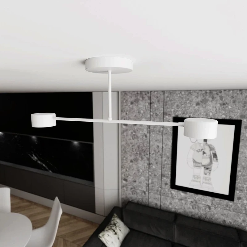 Plafonnier Noir Salle d'Eau