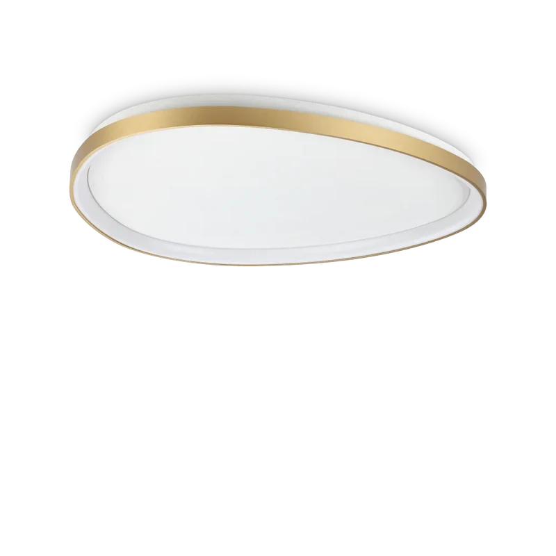 Plafonnier pour salle de bain oval