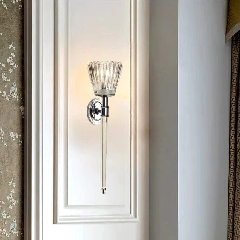 Lampe murale Verre Salle de Bain