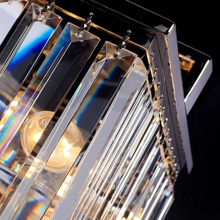 Lustre moderne en verre Salon