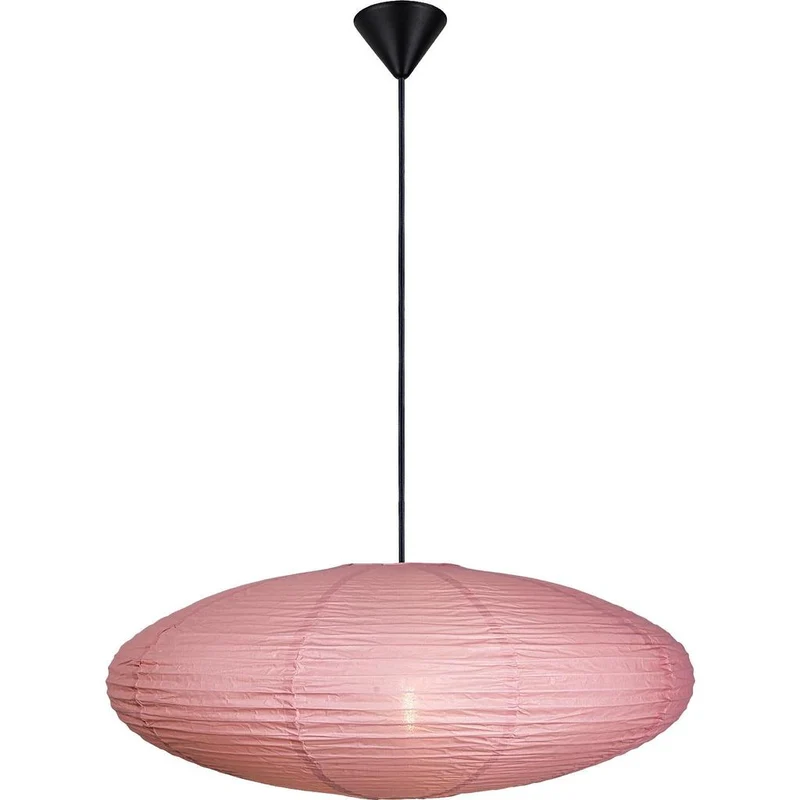 VILLO RISPAPIR Ø60 SKÆRM STØVET ROSA U/OPHÆNG