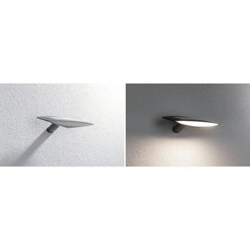Solar LED Außenwandleuchte Kiran Bewegungssensor Anthrazit
