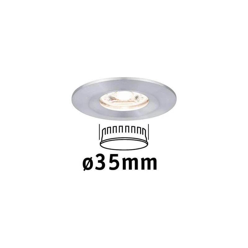 LED Einzelleuchte Spot Nova Mini starr 6,5cm Alu