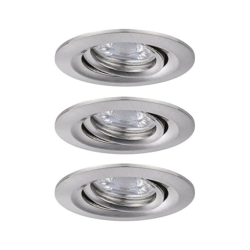 LED Einbauleuchte Nova Mini Basis-Set schwenkbar Rund 66mm