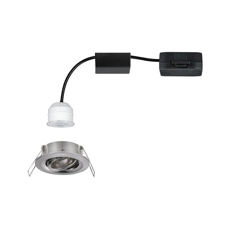 LED Einzelleuchte Nova Mini Schwenkbar Alu-Gebürstet