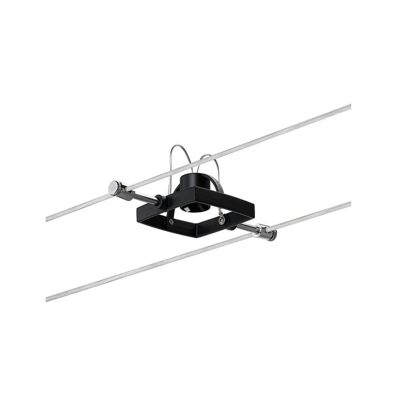 Seilsystem Mac II Basis-Set 5-flammig Schwarz-Matt