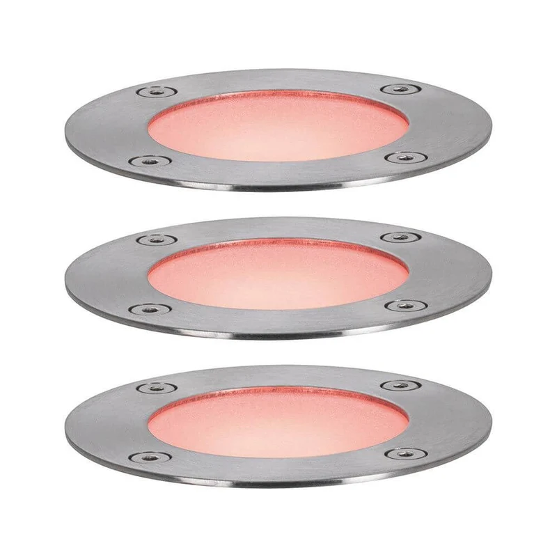 Plug & Shine LED Bodeneinbauleuchten Set Smart Home Zigbee RGBW