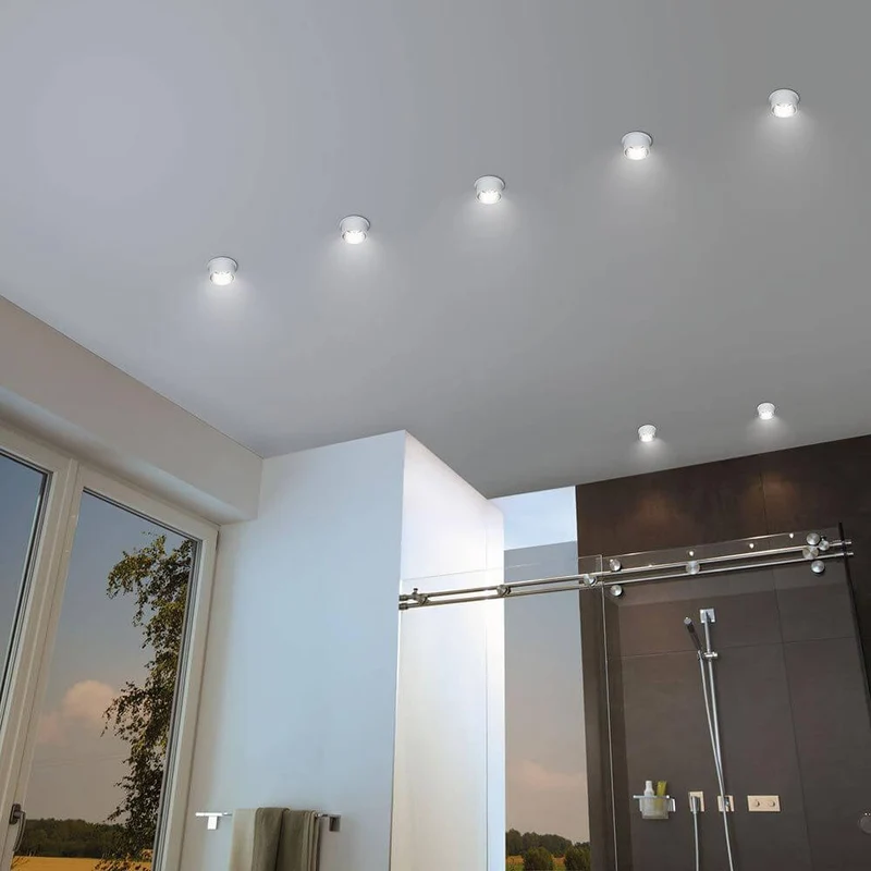 LED Einbauleuchte Gil Basis-Set Rund mit Stufen-Dimmer