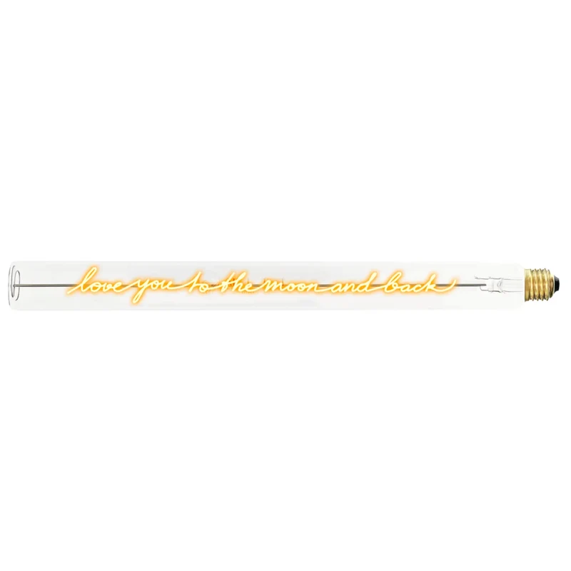 Ampoule décorative LED “Love you to the moon and Back” – Message In The Tube