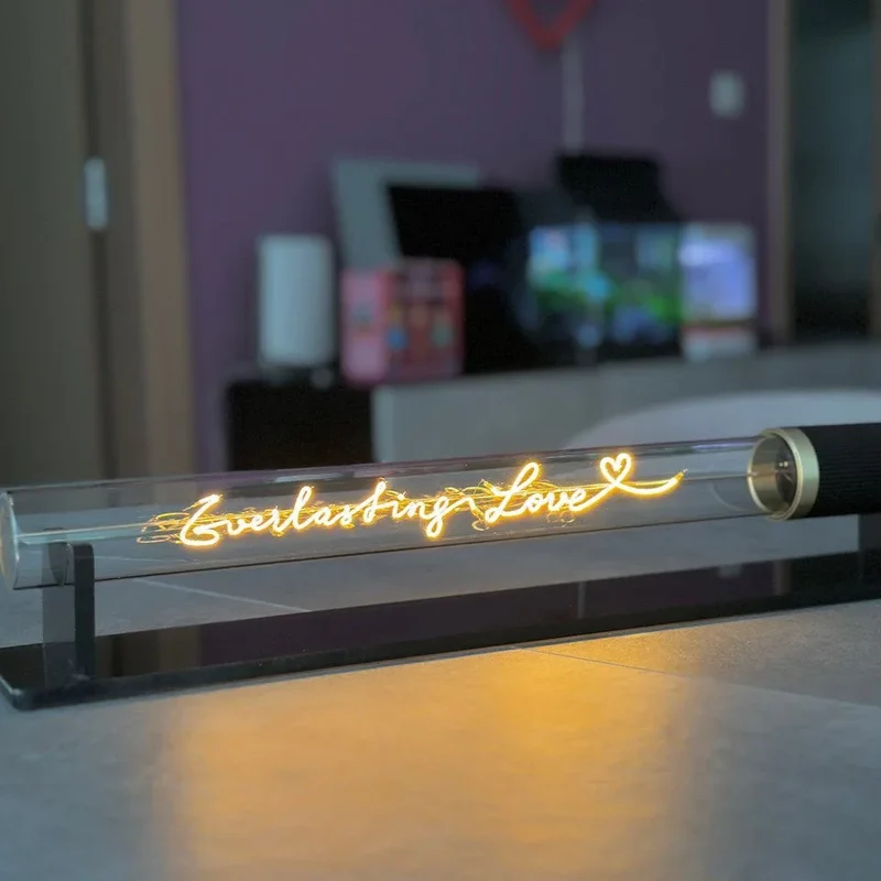 Ampoule décorative LED “Everlasting Love” – Message In The Tube