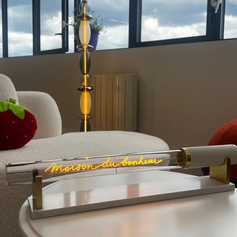 Ampoule décorative LED “Maison du Bonheur” – Message In The Tube