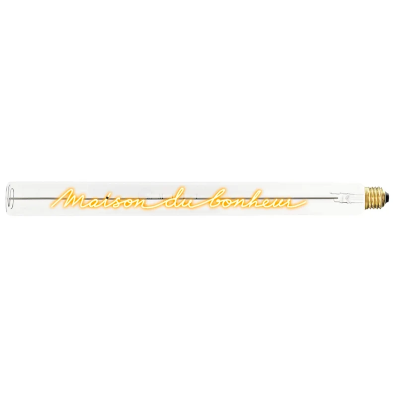 Ampoule décorative LED “Maison du Bonheur” – Message In The Tube