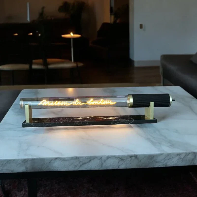 Ampoule décorative LED “Maison du Bonheur” – Message In The Tube