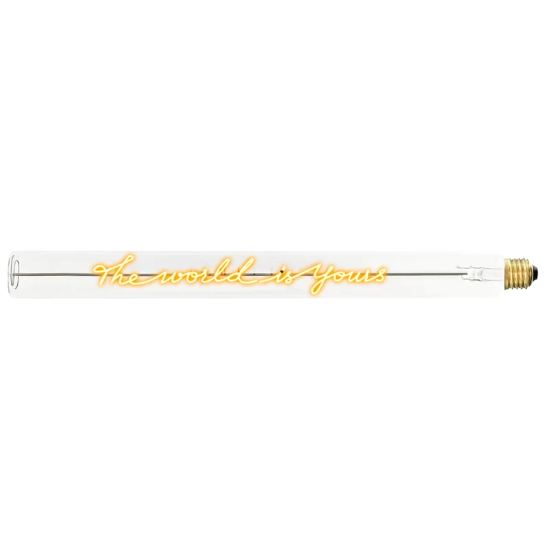 Ampoule décorative LED “The World is Yours" – Message In The Tube