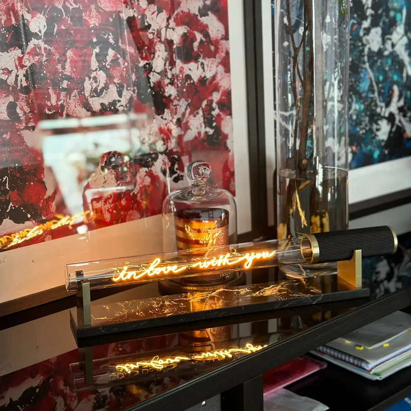 Ampoule décorative LED “In love with you” – Message In The Tube