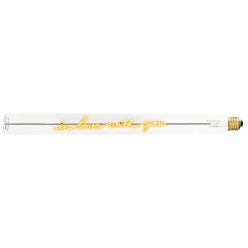 Ampoule décorative LED “In love with you” – Message In The Tube