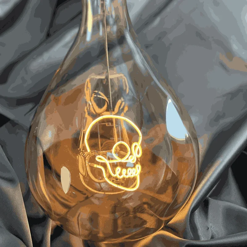 Ampoule décorative LED "Skull" - Message In The Bulb