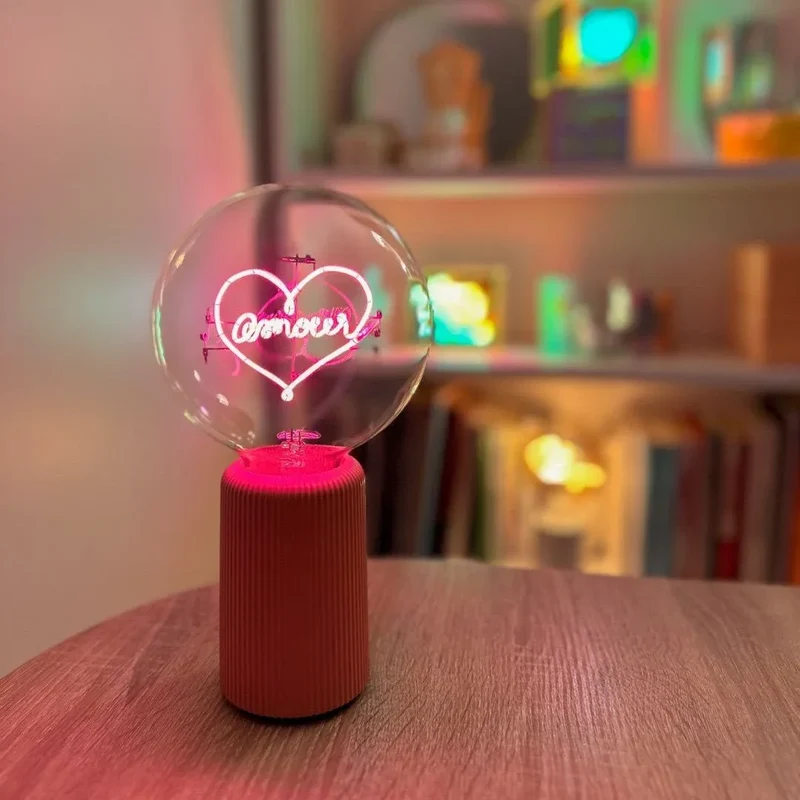 Ampoule décorative LED sans fil "Amour (New)" - Message In The Bulb