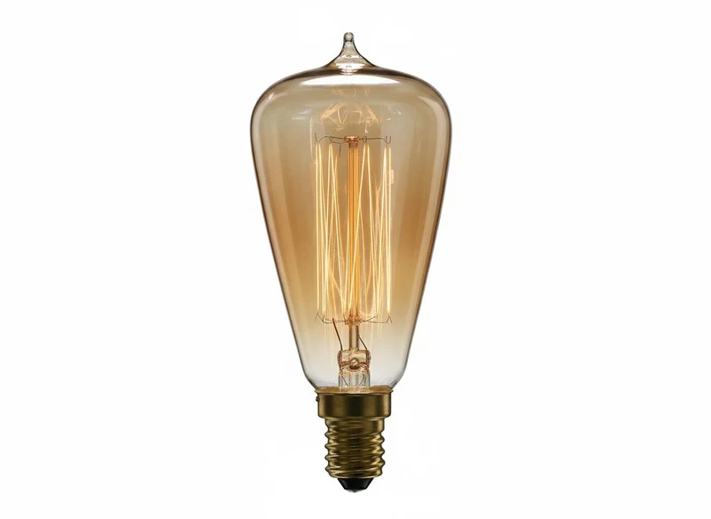 Ampoule décorative petit culot E14 ST48 60W