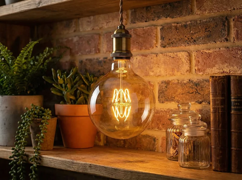Ampoule globe dimmable E27 60W filament - Modèle SMITH