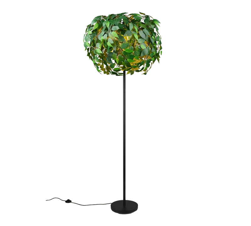 Lampadaire fausse plante