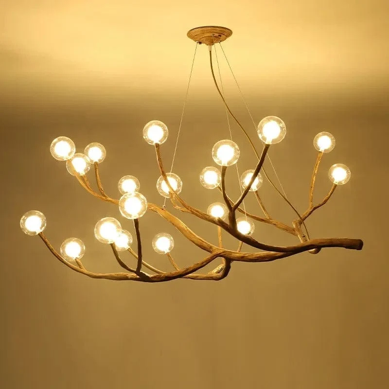 Lampe Industriel Bois