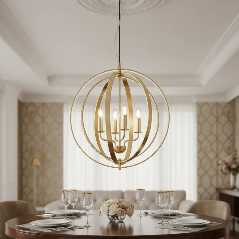 Lustre Salon Boule