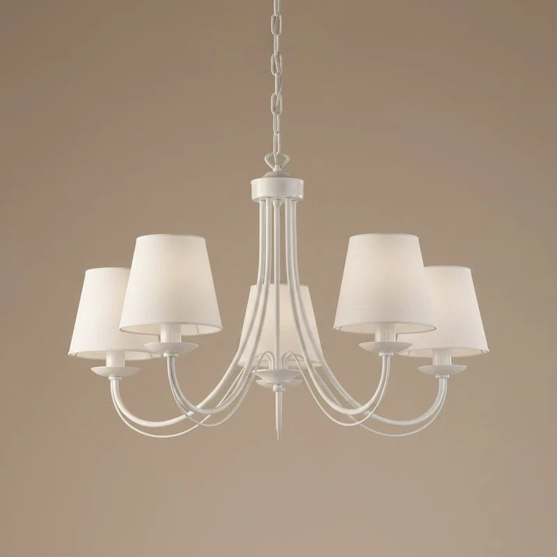 Lustre Avec Abat Jour