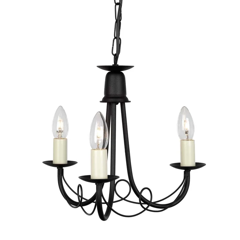 Luminaire Chandelier Noir