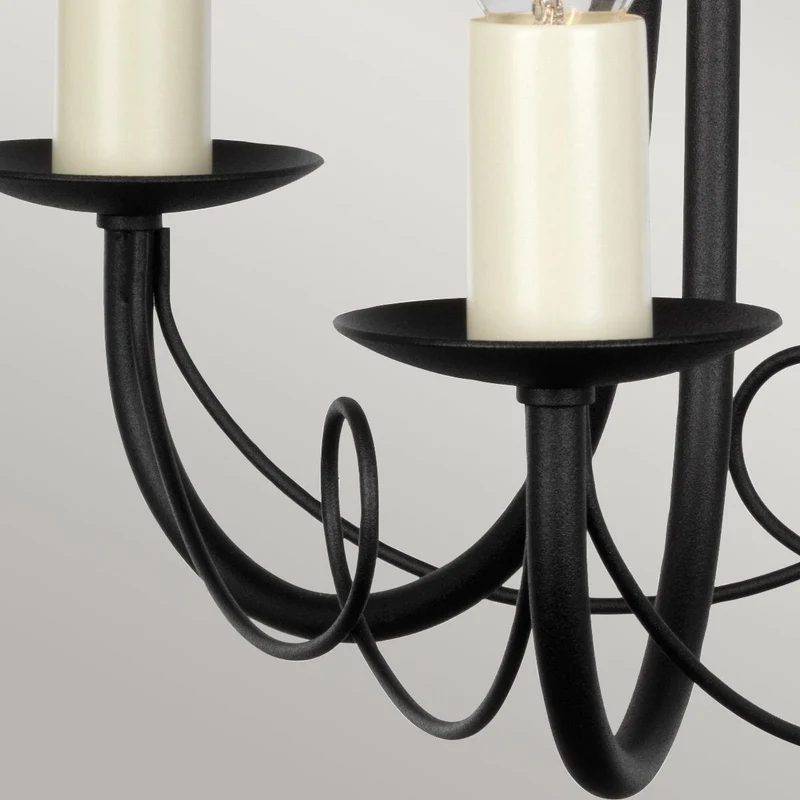 Luminaire Chandelier Noir
