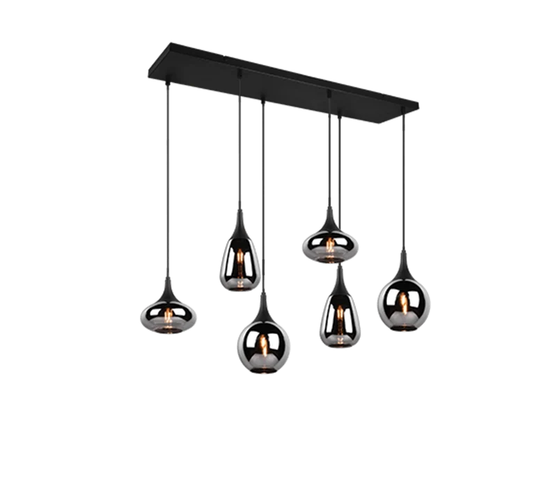 Luminaire Suspendu Noir Moderne