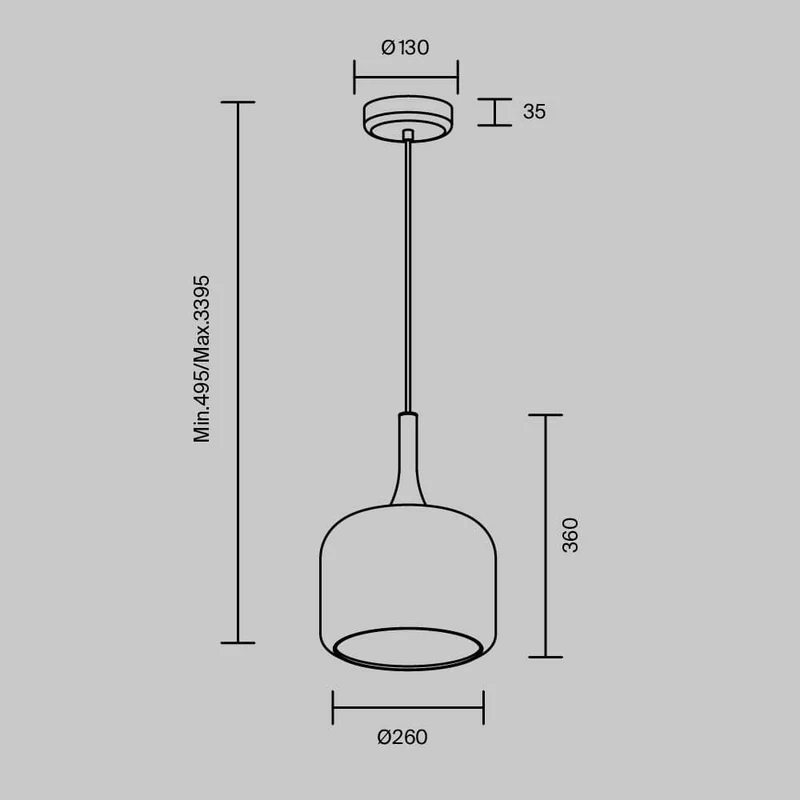 Luminaire Boule Verre Suspension