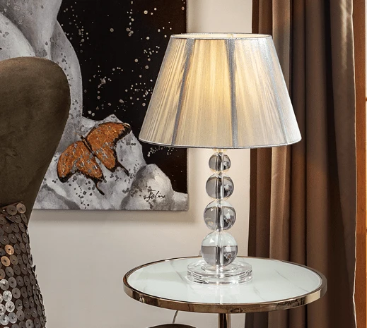 Lampe de chevet Design Transparent Chambre