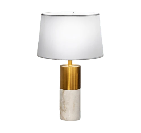 Lampe de table Marbre Blanche Salon