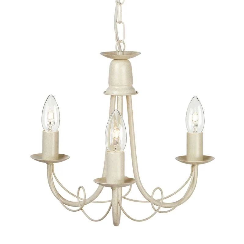 Grand Lustre chandelier Crème