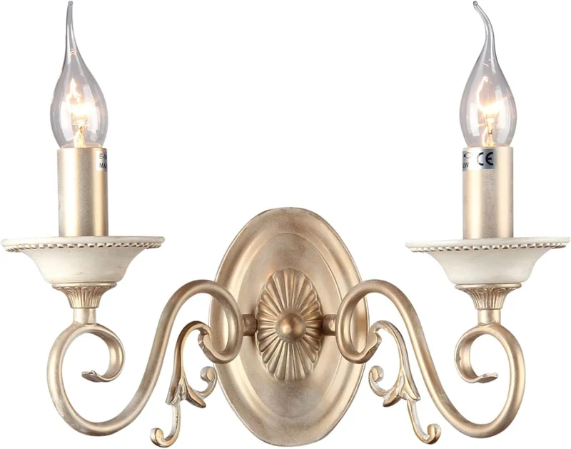 Applique Murale chandelier Vintage Doré