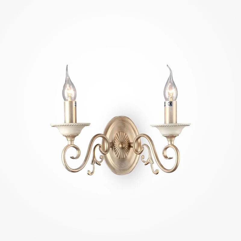 Applique Murale chandelier Vintage Doré