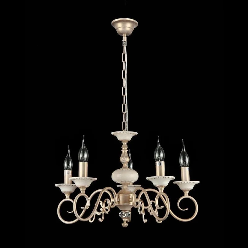 Applique Murale chandelier Vintage Doré