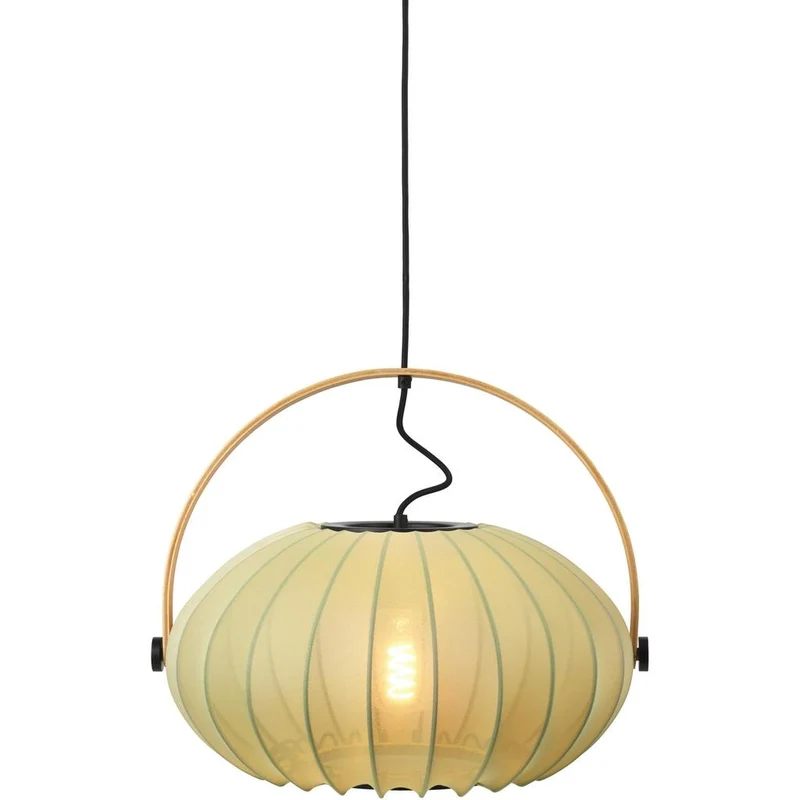 DC Ø40 TEKSTIL PENDEL GRØN - Halo Design