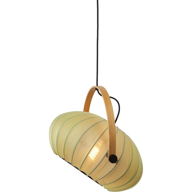 DC Ø40 TEKSTIL PENDEL GRØN - Halo Design