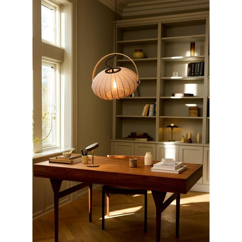 DC Ø40 TEKSTIL PENDEL GRÅ - Halo Design